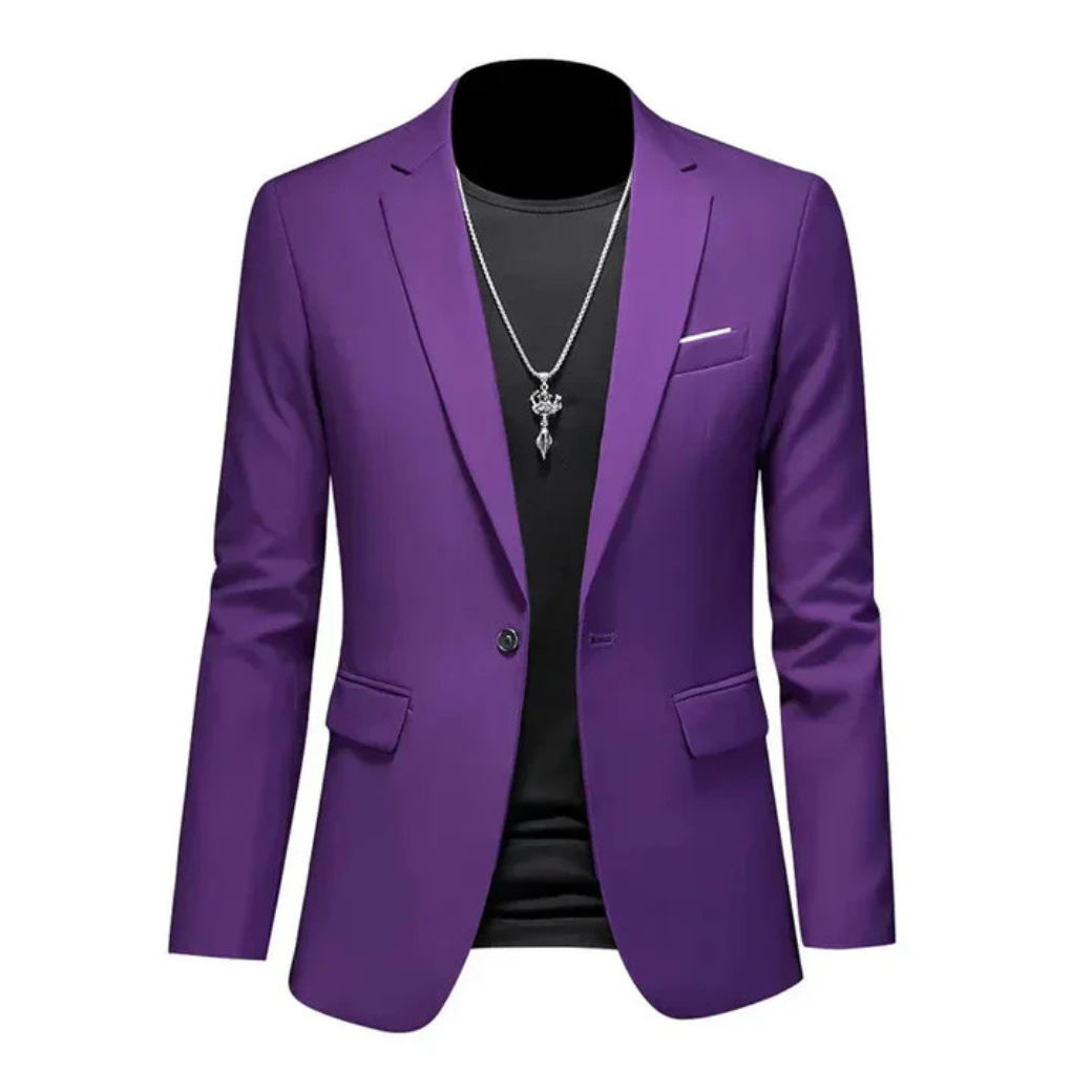 Blazer élégant homme – Veste classique chic pour occasions spéciales