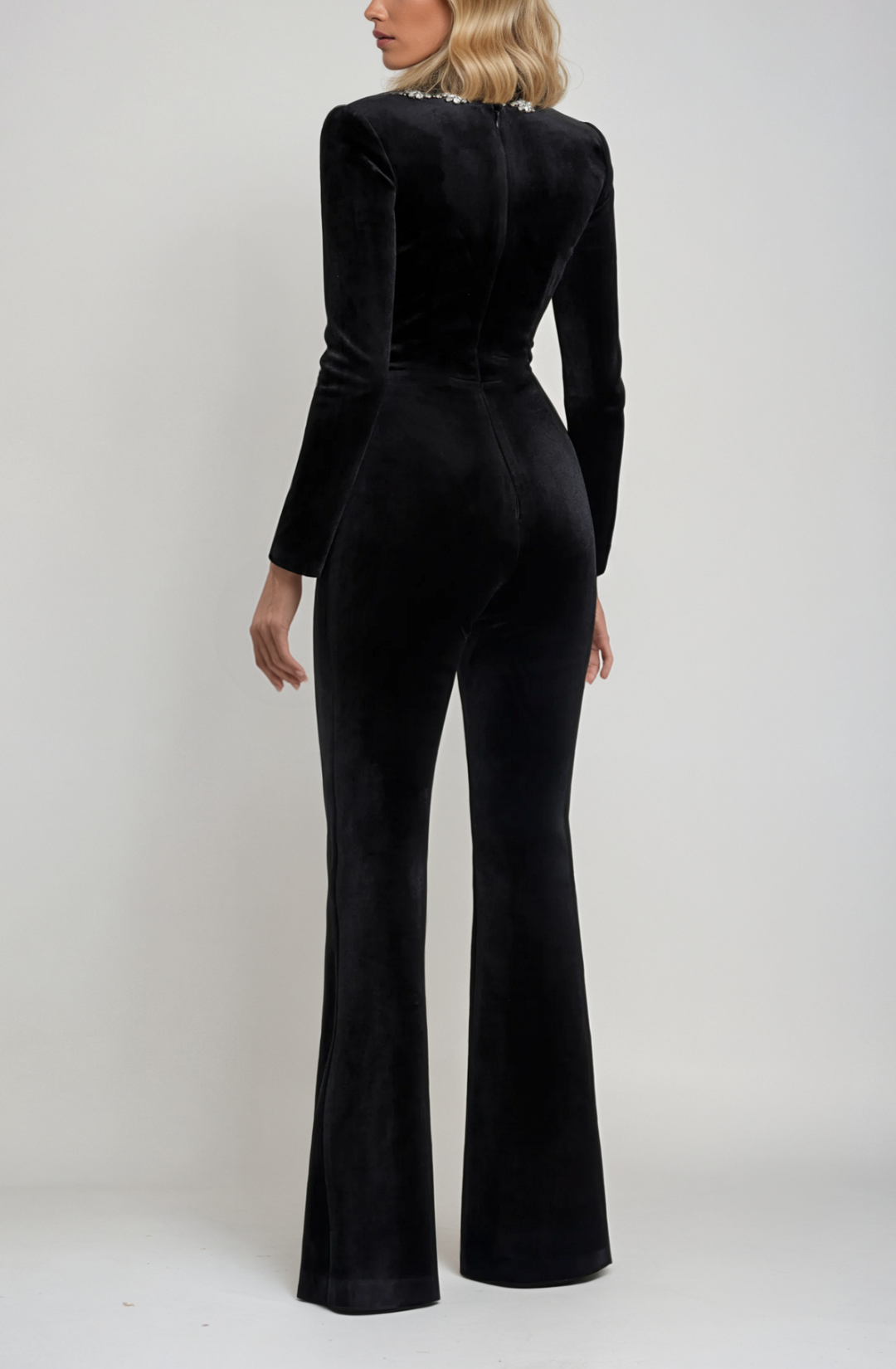 Combinaison chic femme – Tenue habillée à manches longues élégante et confortable