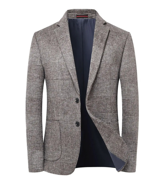 Blazer classique homme – Veste élégante en tissu premium pour occasions formelles