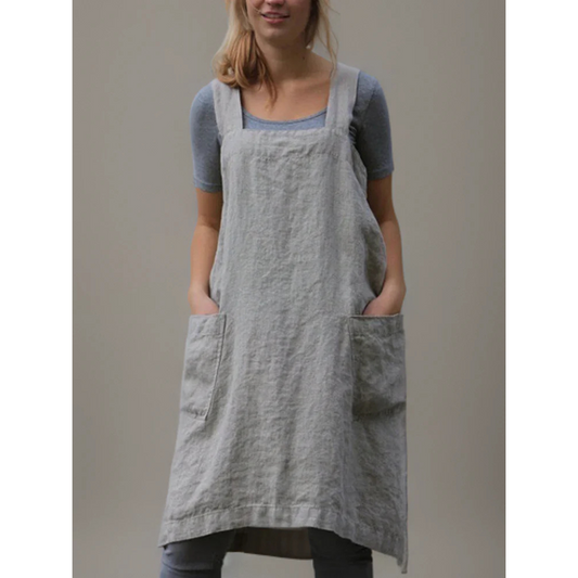 Robe d'été femme – Robe mini simple et élégante en coton léger