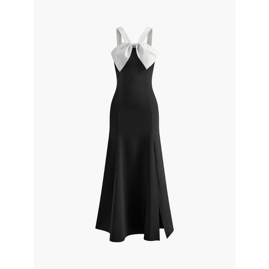 Robe de soirée chic femme – Maxi élégante fluide pour cérémonie