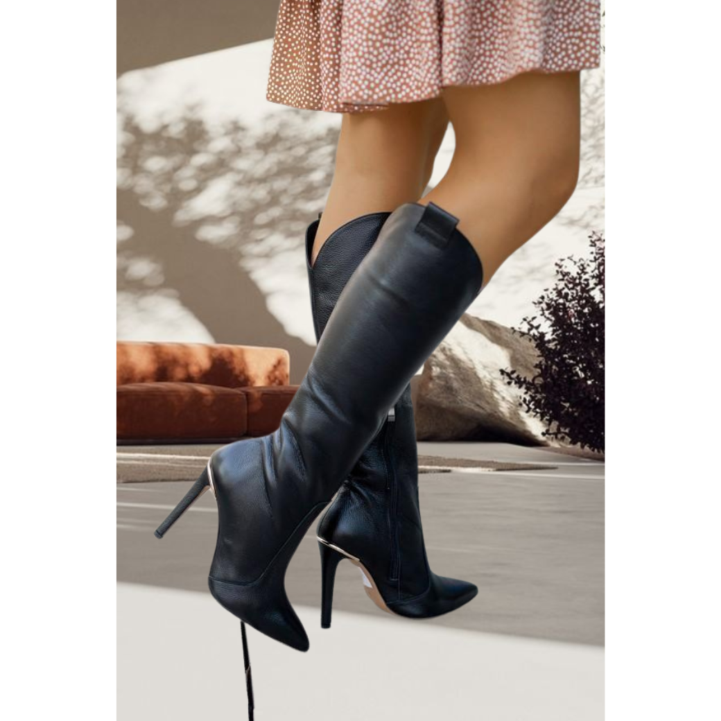 Bottes élégantes femme – Bottes stylées en cuir pour toutes occasions