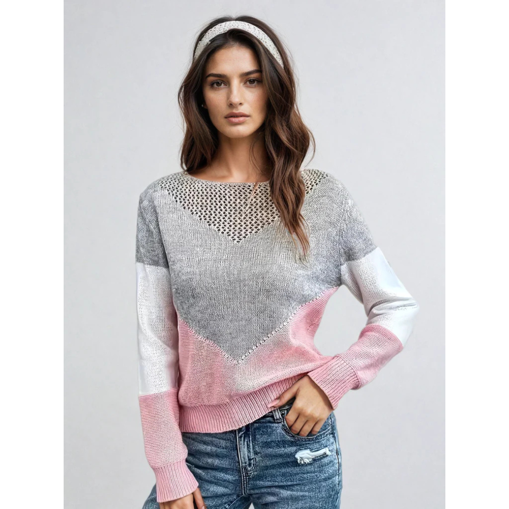 Pull chaud femme – Pull à manches longues confortable et élégant