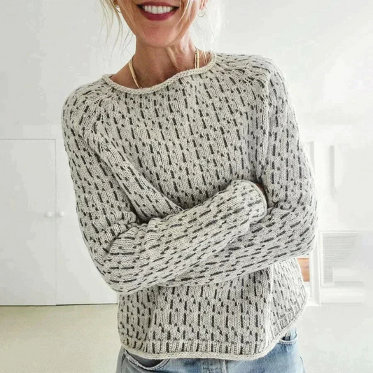 Pull chaud femme – Pull à manches longues élégant et confortable