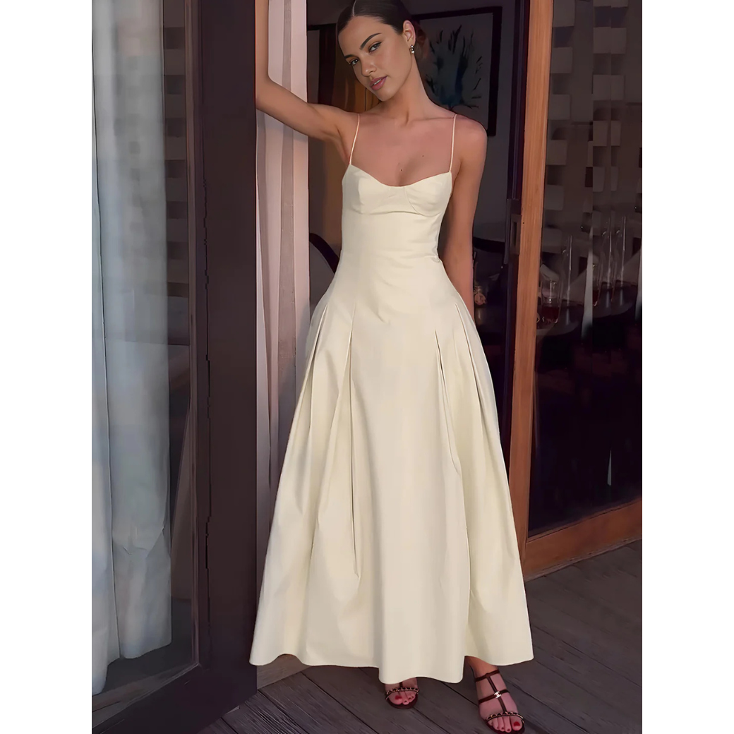 Robe de soirée femme – Maxi chic élégante pour cérémonie et mariage