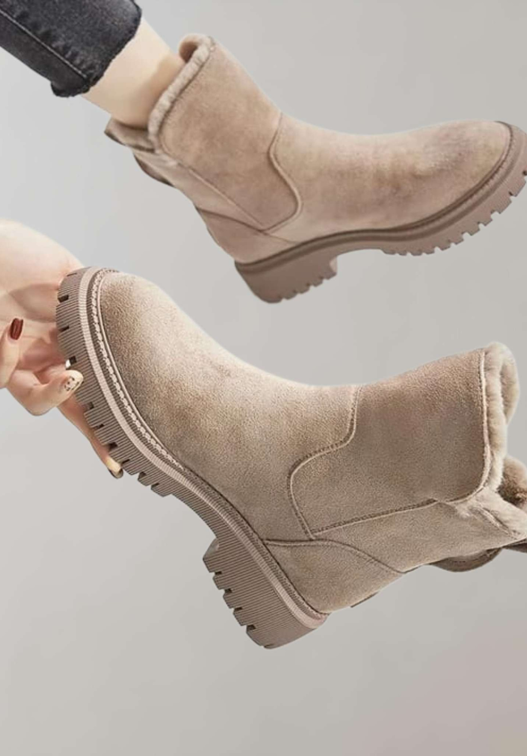 Bottes tendance femme – Bottes fourrées confortables et stylées