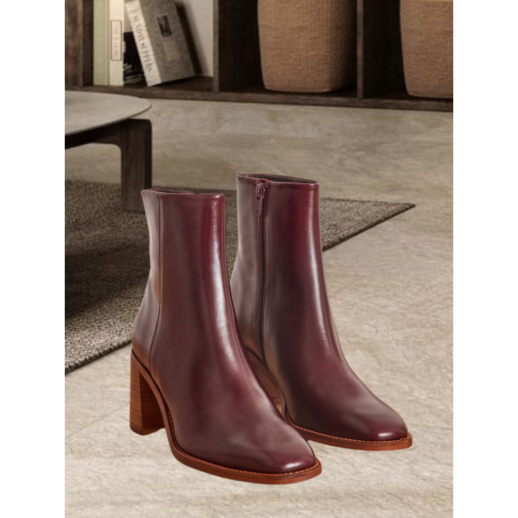 Bottes élégantes femme – Chaussures stylées en cuir pour occasions spéciales