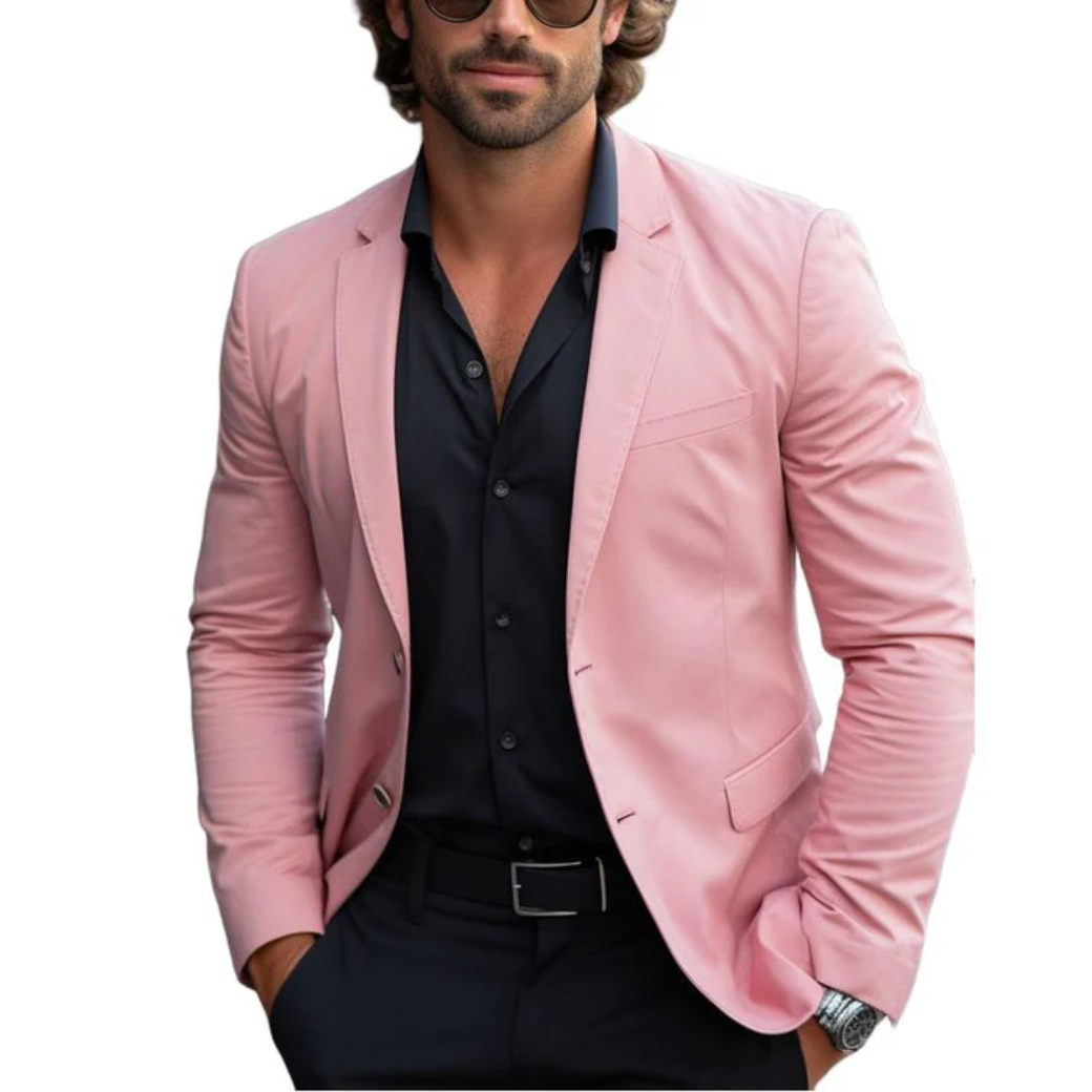 Blazer stylé homme – Veste élégante à manches longues pour occasions formelles