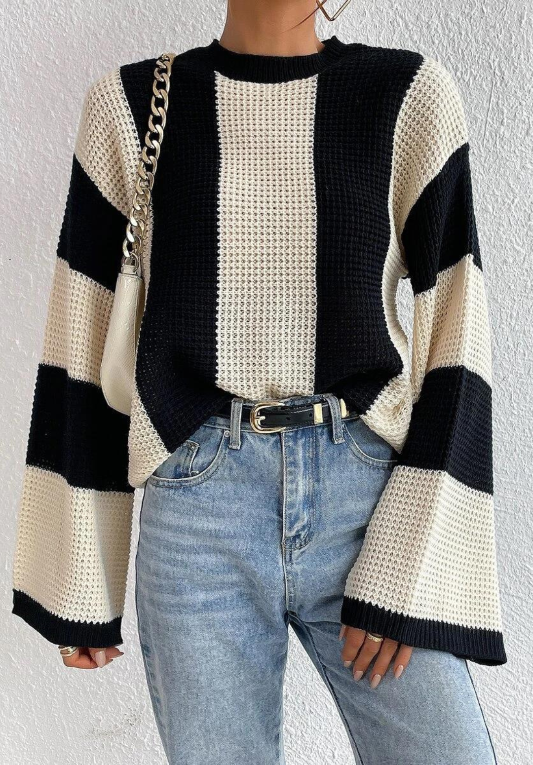 Pull chaud femme – Pull douillet en laine pour hiver élégant