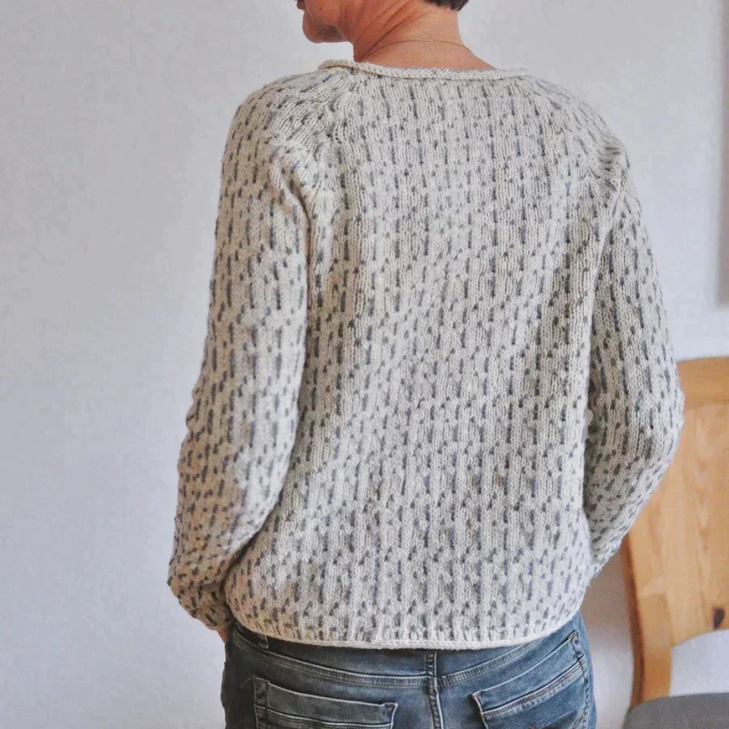 Pull chaud femme – Pull à manches longues élégant et confortable