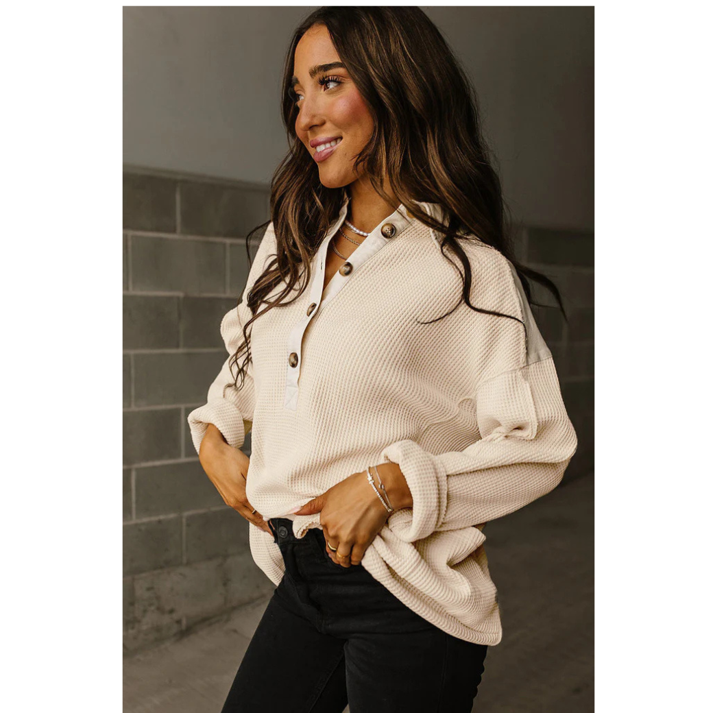 Pull chaud femme – Pull douillet en laine pour hiver élégant