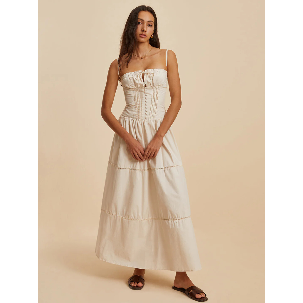 Robe d'été chic femme – Maxi fluide élégante pour occasions spéciales