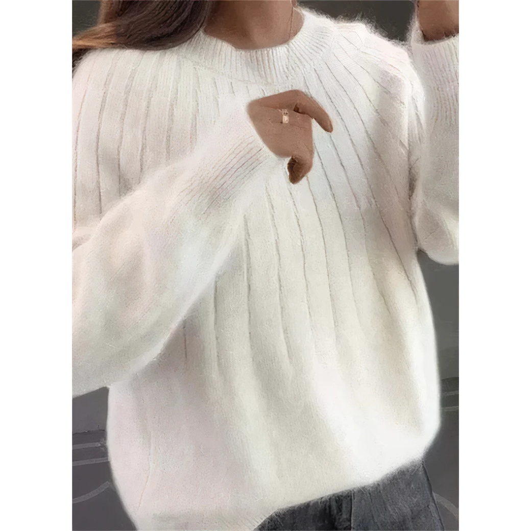 Pull chaud femme – Pull douillet à manches longues pour hiver