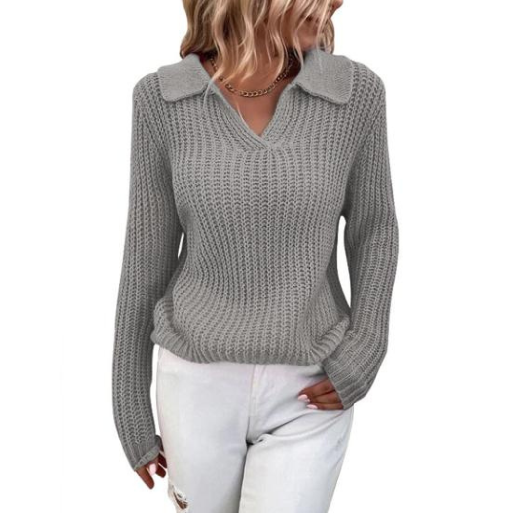 Pull chaud femme – Pull douillet en laine pour hiver élégant