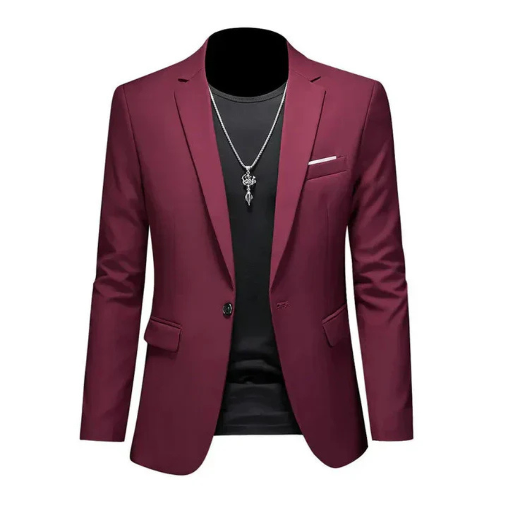 Blazer élégant homme – Veste classique chic pour occasions spéciales