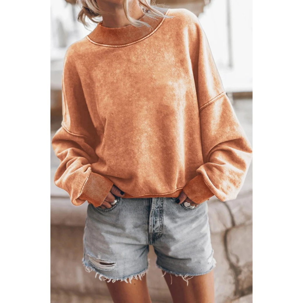 Pull chaud femme – Pull douillet en laine pour hiver élégant