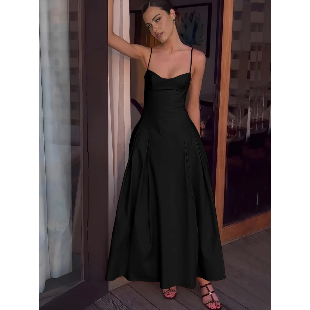 Robe de soirée femme – Maxi chic élégante pour cérémonie et mariage