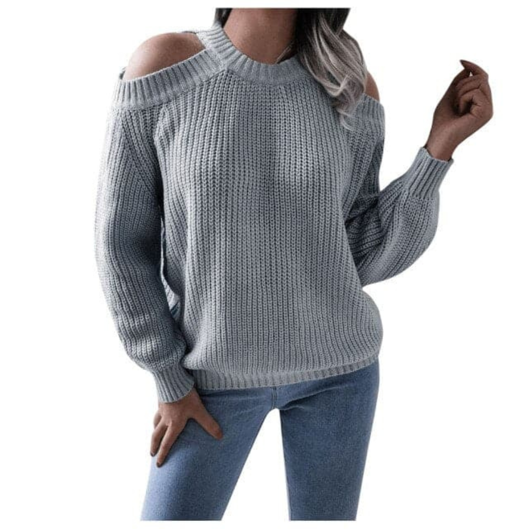 Pull chaud femme – Pull douillet en laine pour hiver élégant