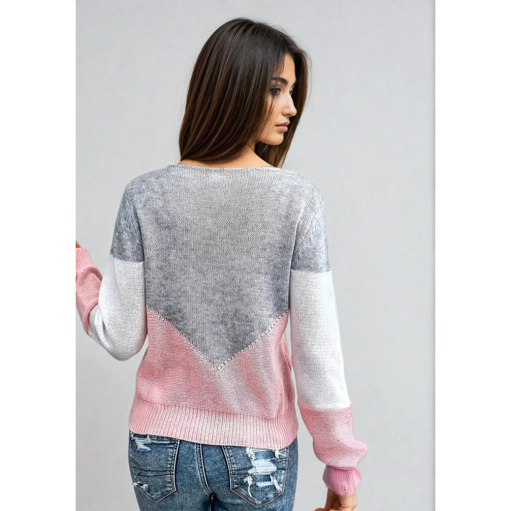 Pull chaud femme – Pull à manches longues confortable et élégant