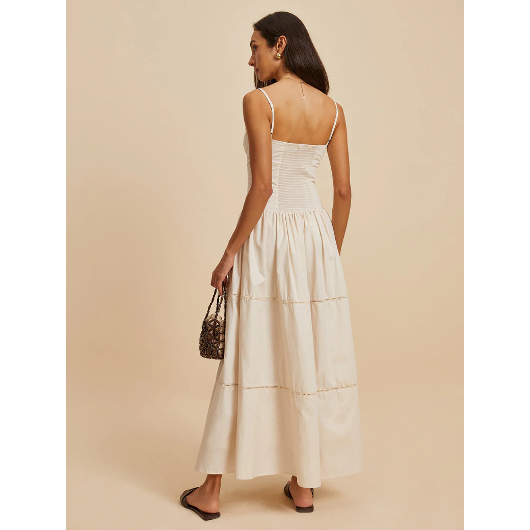 Robe d'été chic femme – Maxi fluide élégante pour occasions spéciales