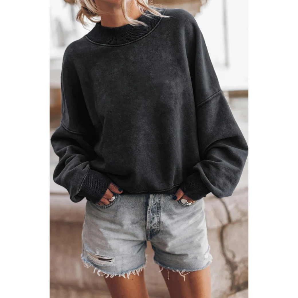 Pull chaud femme – Pull douillet en laine pour hiver élégant