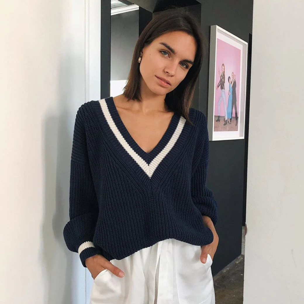 Pull chaud femme – Pull douillet en laine pour hiver élégant