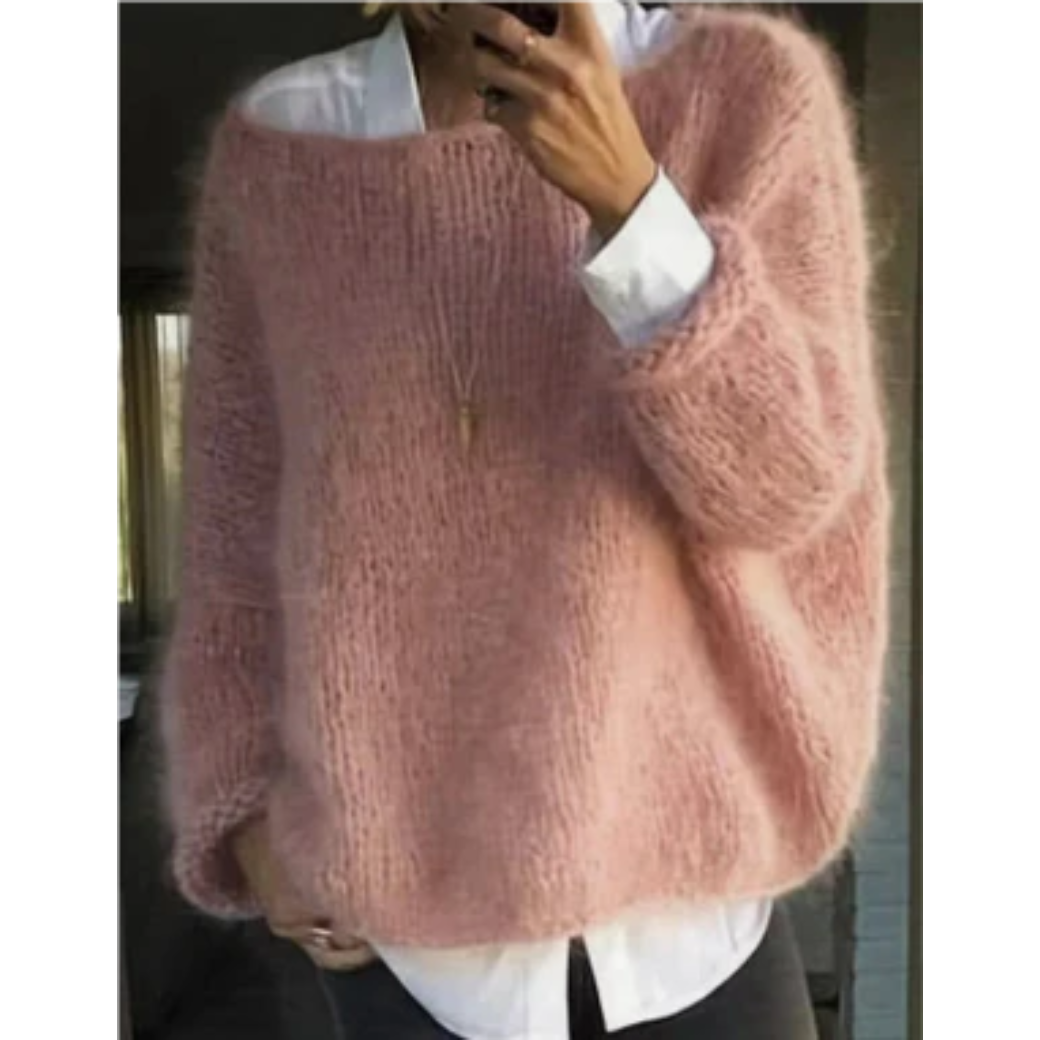 Pull chaud femme – Pull douillet en laine pour hiver