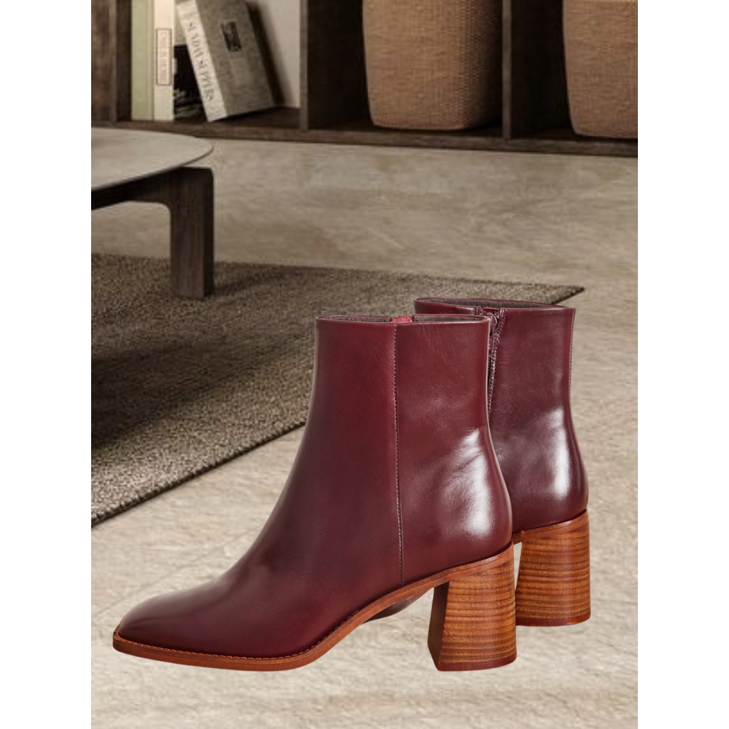 Bottes élégantes femme – Chaussures stylées en cuir pour occasions spéciales