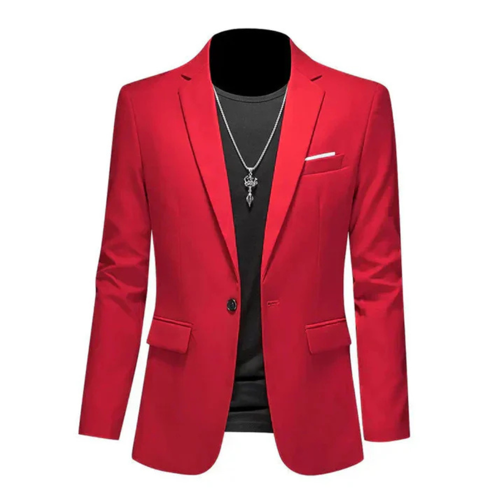 Blazer élégant homme – Veste classique chic pour occasions spéciales