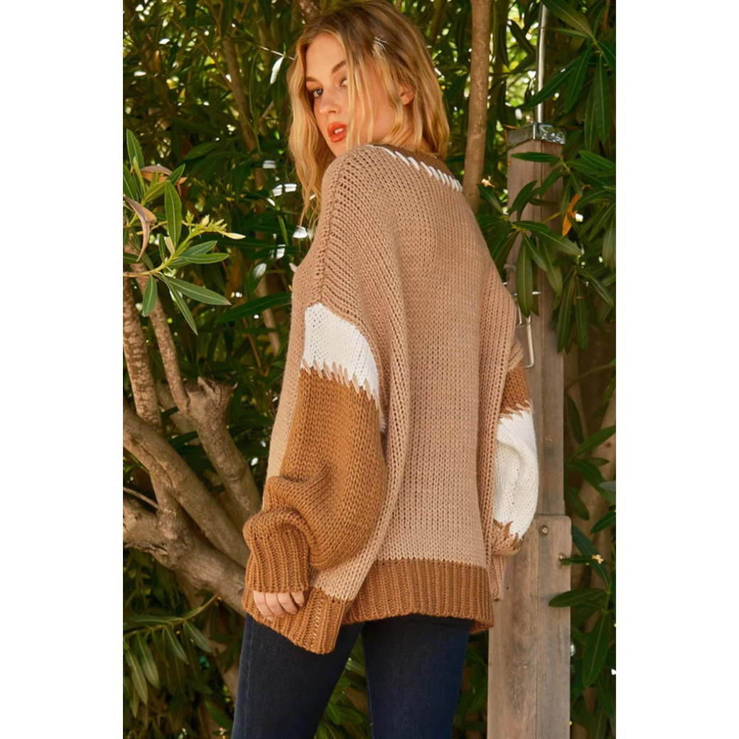 Pull chaud femme – Pull douillet en laine pour hiver élégant