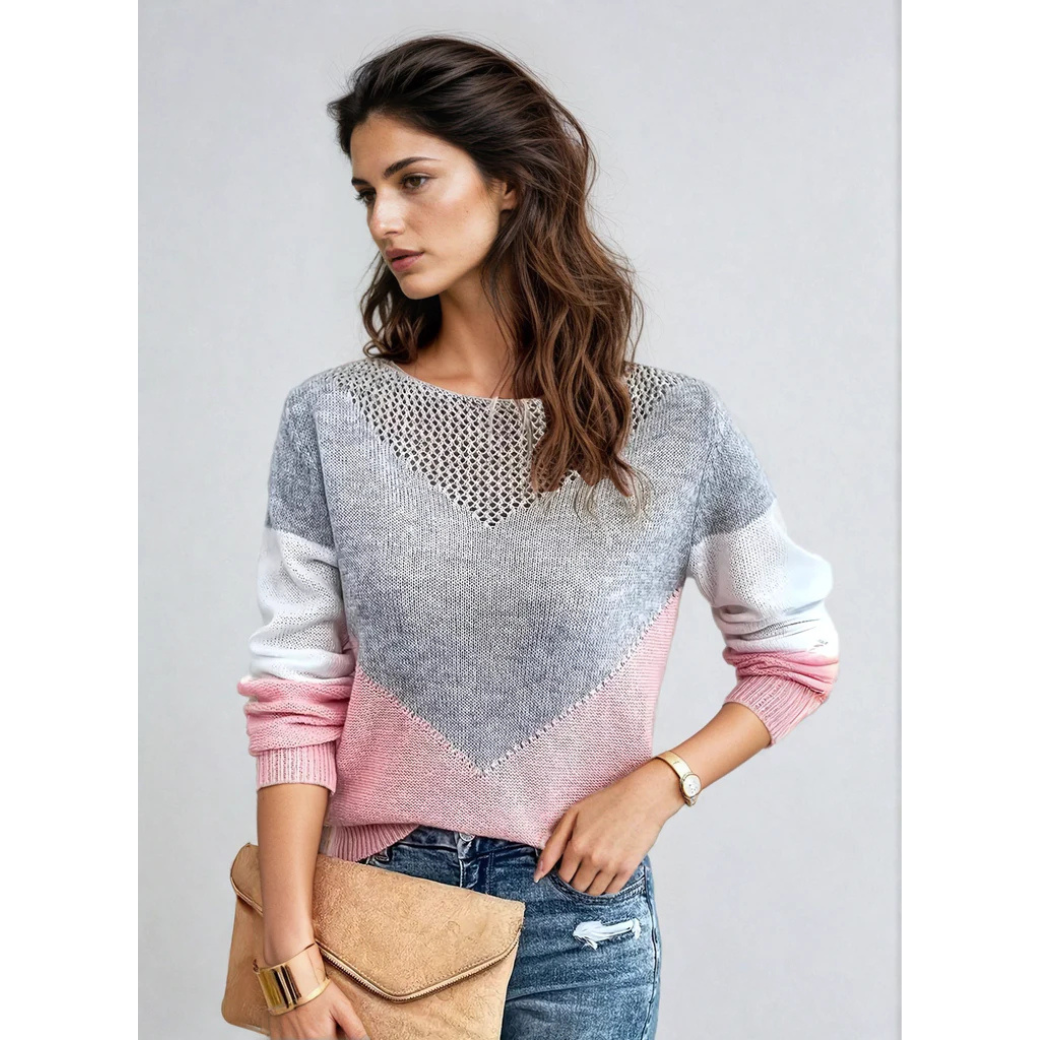 Pull chaud femme – Pull à manches longues confortable et élégant