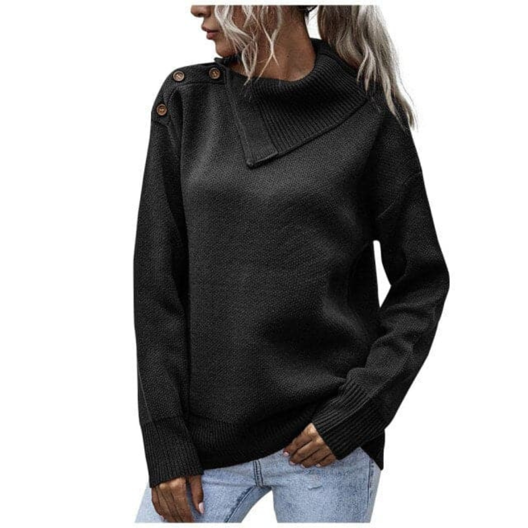 Pull chaud femme – Pull douillet en laine pour hiver élégant