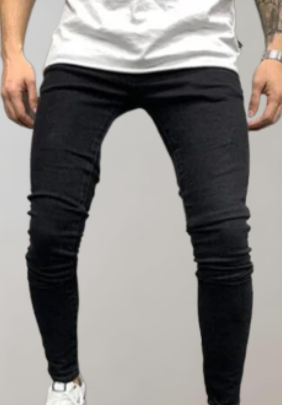 Pantalon skinny homme – Jean tendance ajusté et stylé