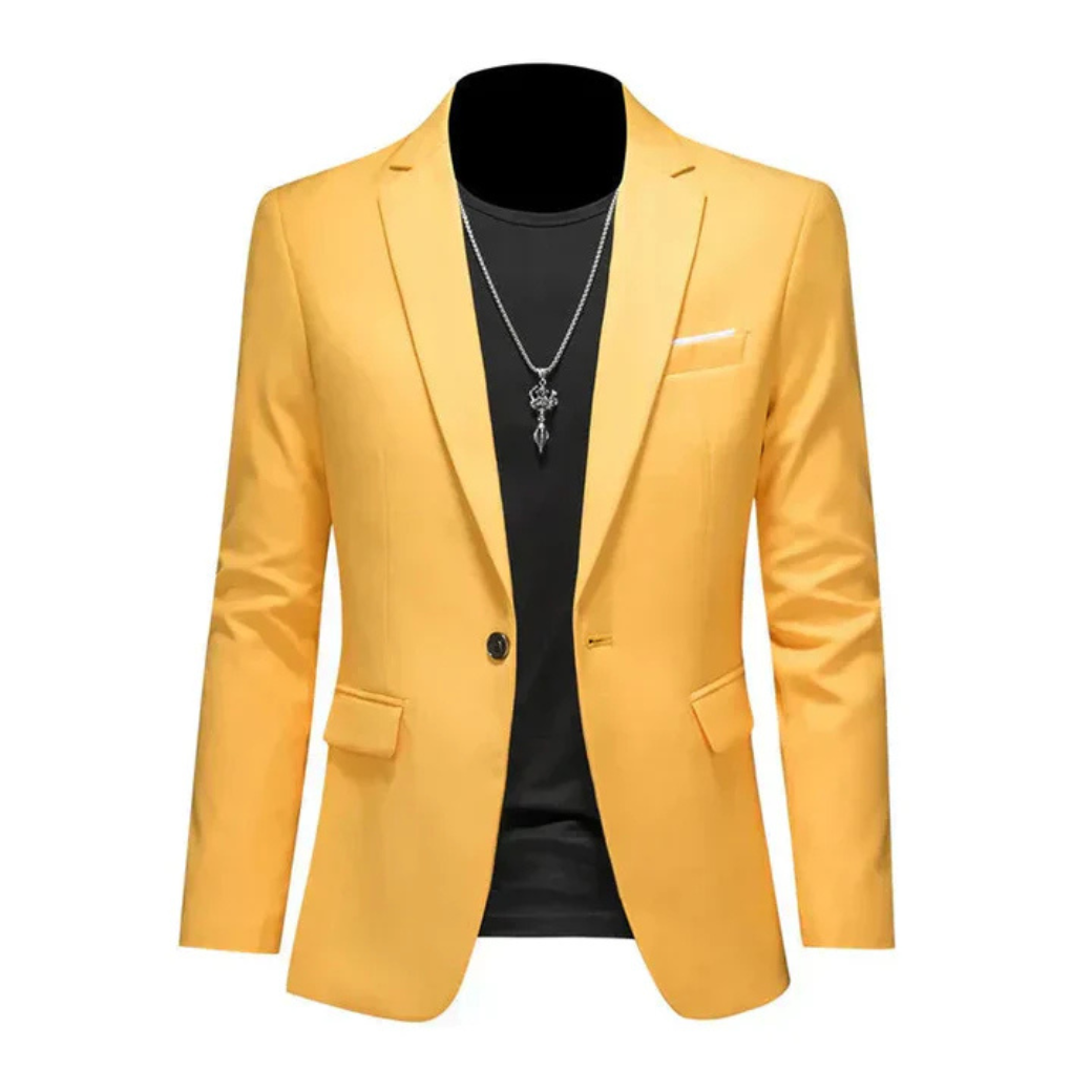 Blazer élégant homme – Veste classique chic pour occasions spéciales