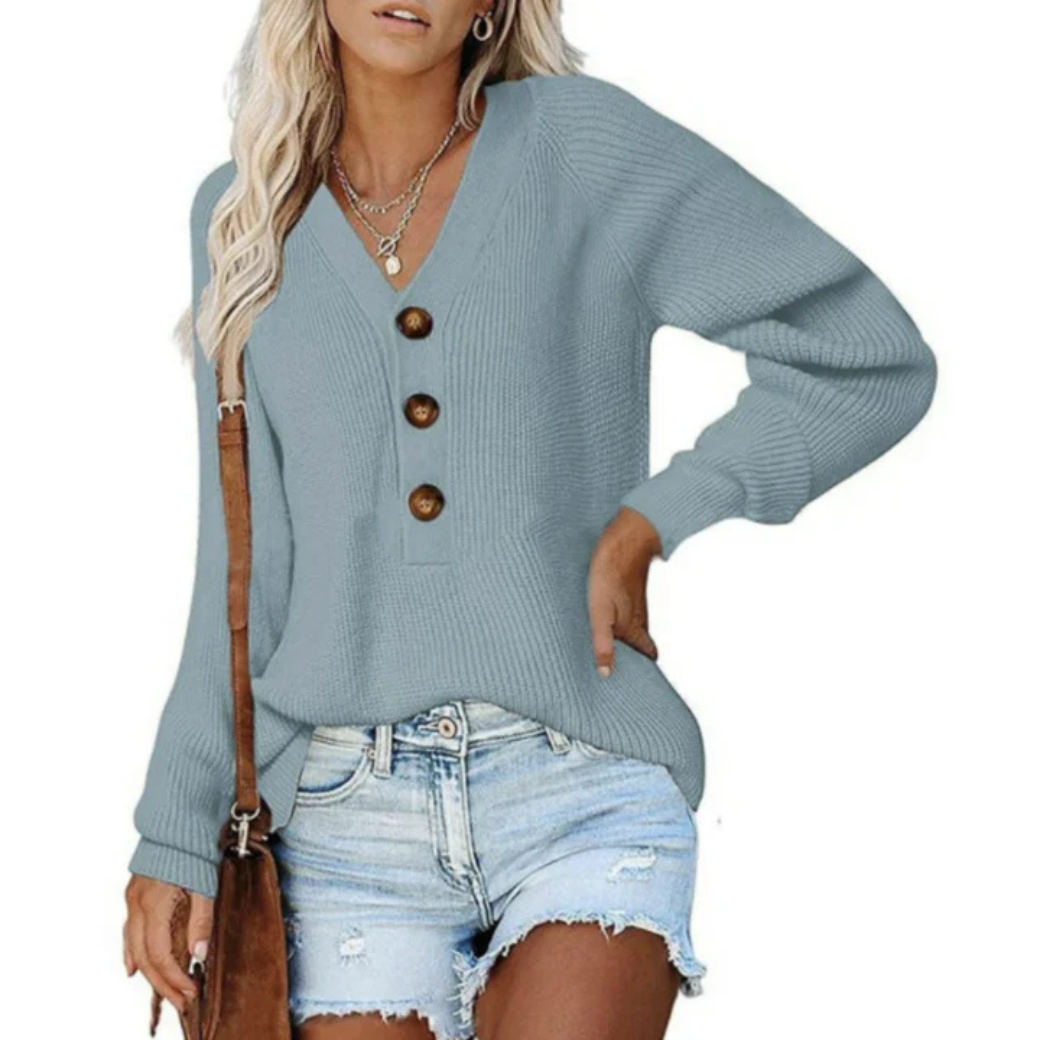 Pull chaud femme – Pull douillet en laine pour hiver élégant