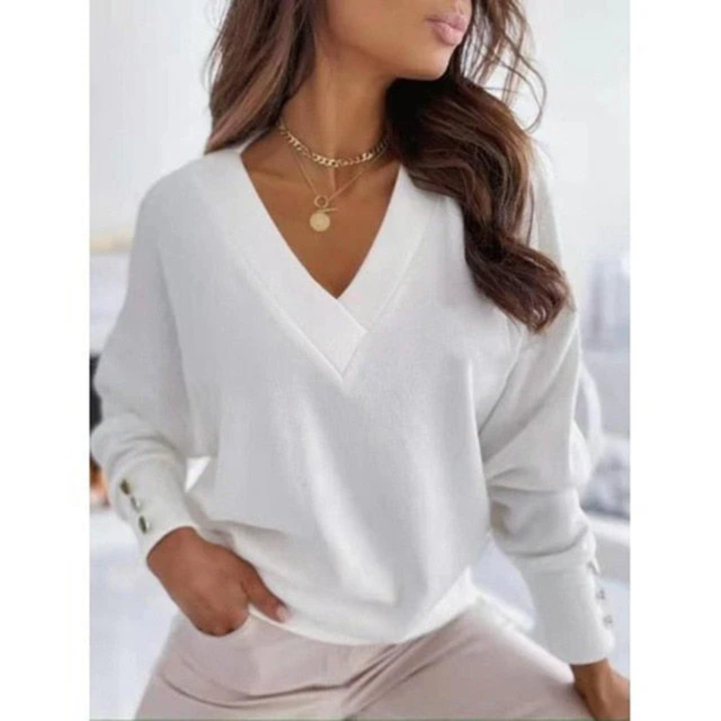 Pull chaud femme – Pull douillet en laine confortable pour hiver