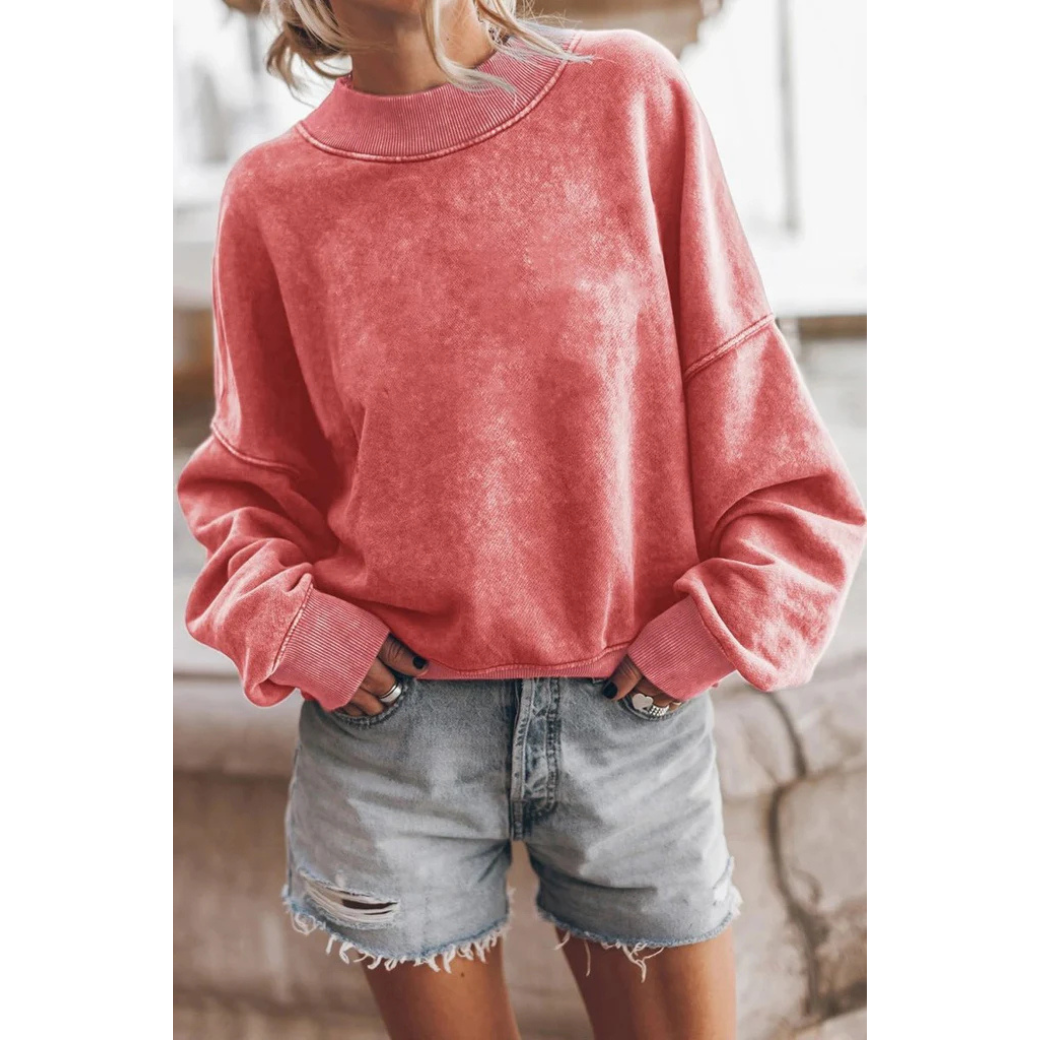 Pull chaud femme – Pull douillet en laine pour hiver élégant