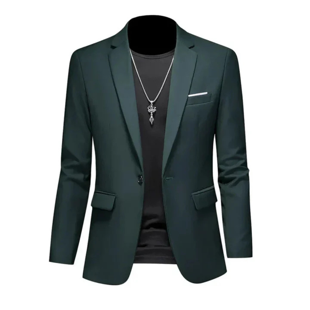 Blazer élégant homme – Veste classique chic pour occasions spéciales