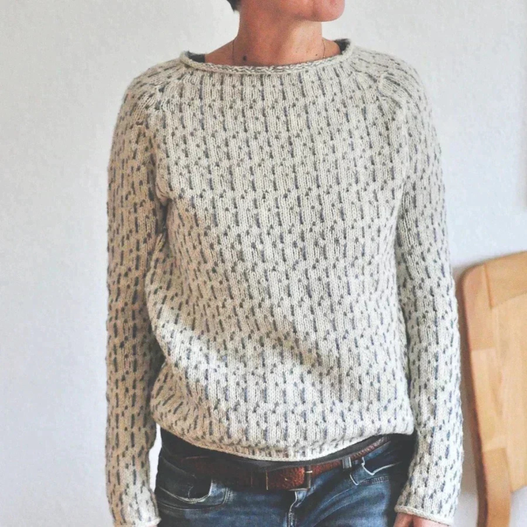 Pull chaud femme – Pull à manches longues élégant et confortable