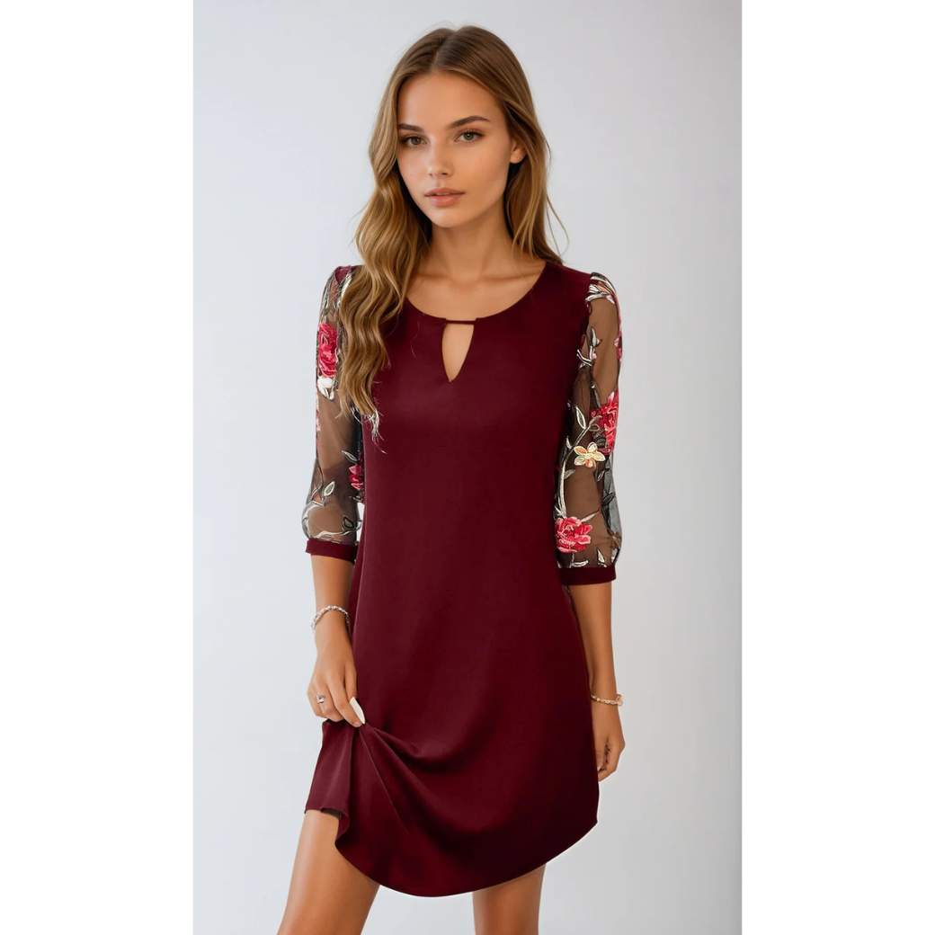 Robe de soirée femme – Mini robe chic élégante pour cérémonie