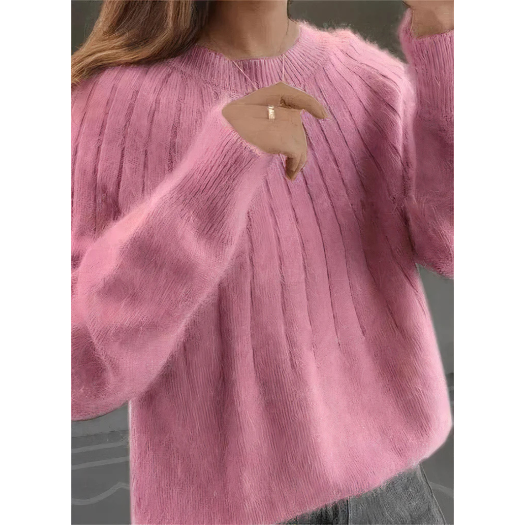 Pull chaud femme – Pull douillet à manches longues pour hiver