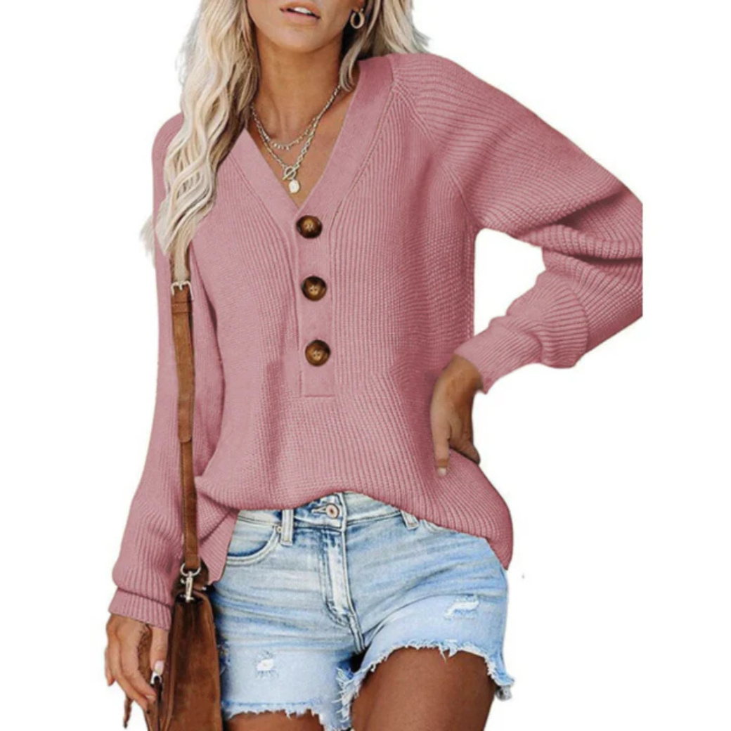 Pull chaud femme – Pull douillet en laine pour hiver élégant