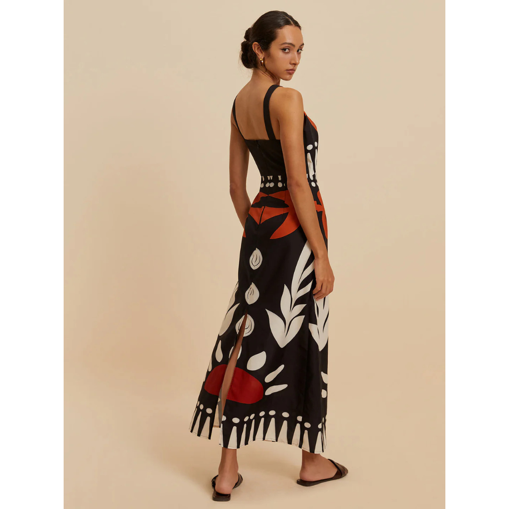 Robe d'été chic femme – Maxi fluide élégante pour occasions spéciales