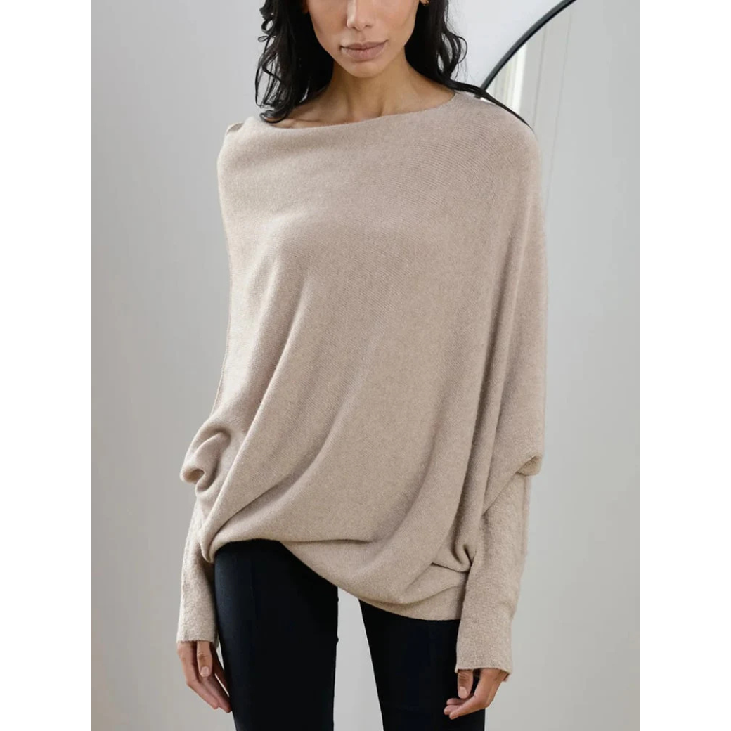 Pull chaud femme – Sweat à manches longues confortable et élégant