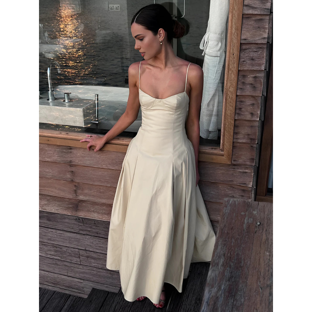 Robe de soirée femme – Maxi chic élégante pour cérémonie et mariage