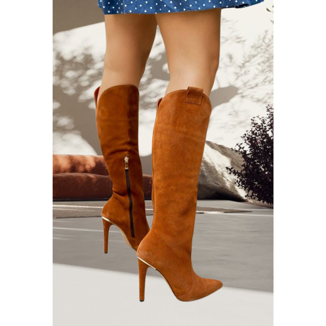 Bottes élégantes femme – Bottes stylées en cuir pour toutes occasions