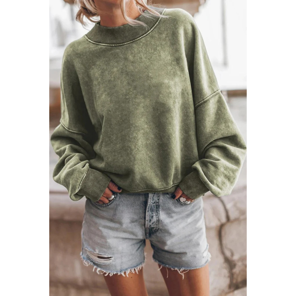 Pull chaud femme – Pull douillet en laine pour hiver élégant