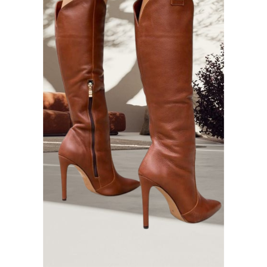 Bottes élégantes femme – Bottes stylées en cuir pour toutes occasions