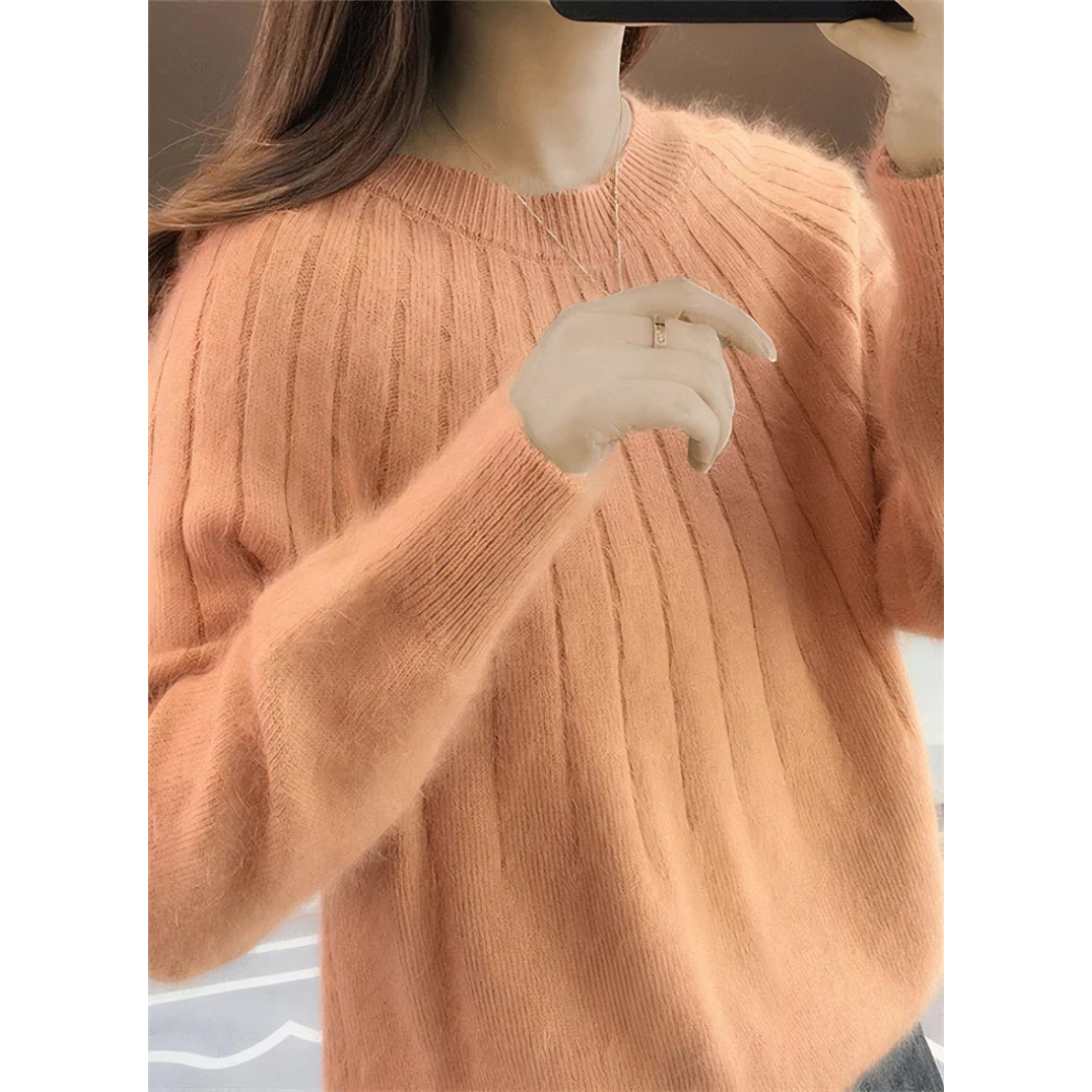 Pull chaud femme – Pull douillet à manches longues pour hiver