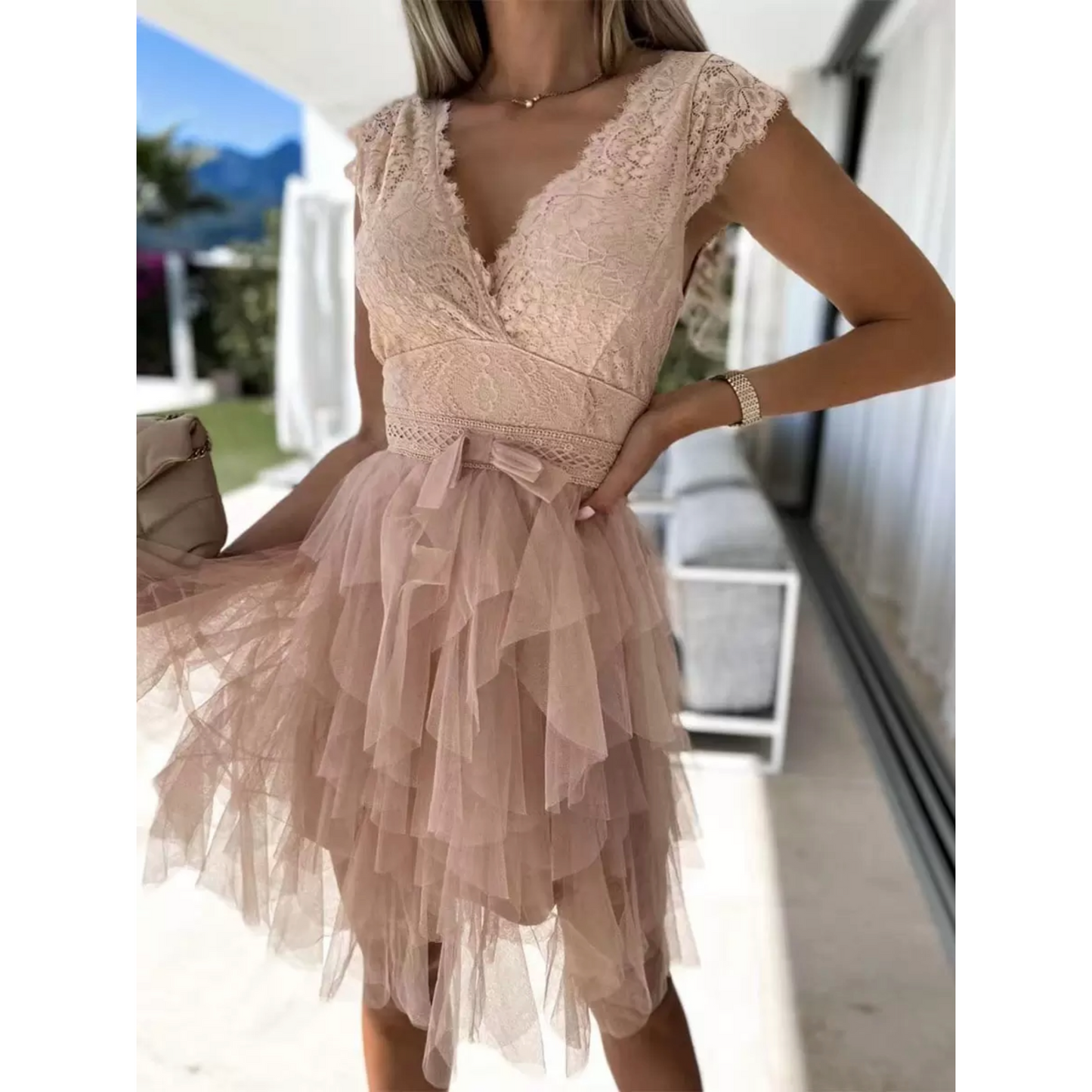 Robe de soirée femme – Mini robe chic élégante pour occasions spéciales